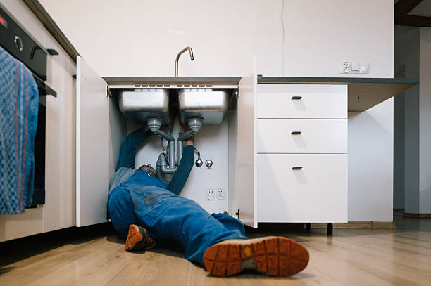 Professional Drain Cleaning technician working in Nichols, FL